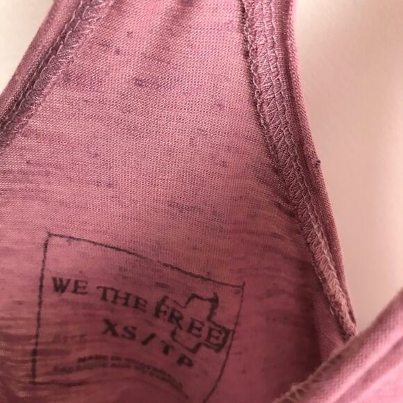 Free‎ people racer back slant hem tank top 
Size xs - Picture 2 of 3